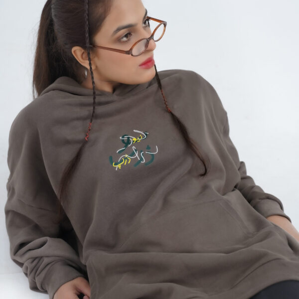 Brown Nudrip Hoodie